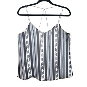 PINK MATRINI Tribal Tank Top Size S